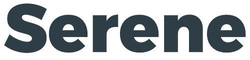 Serene wordmark